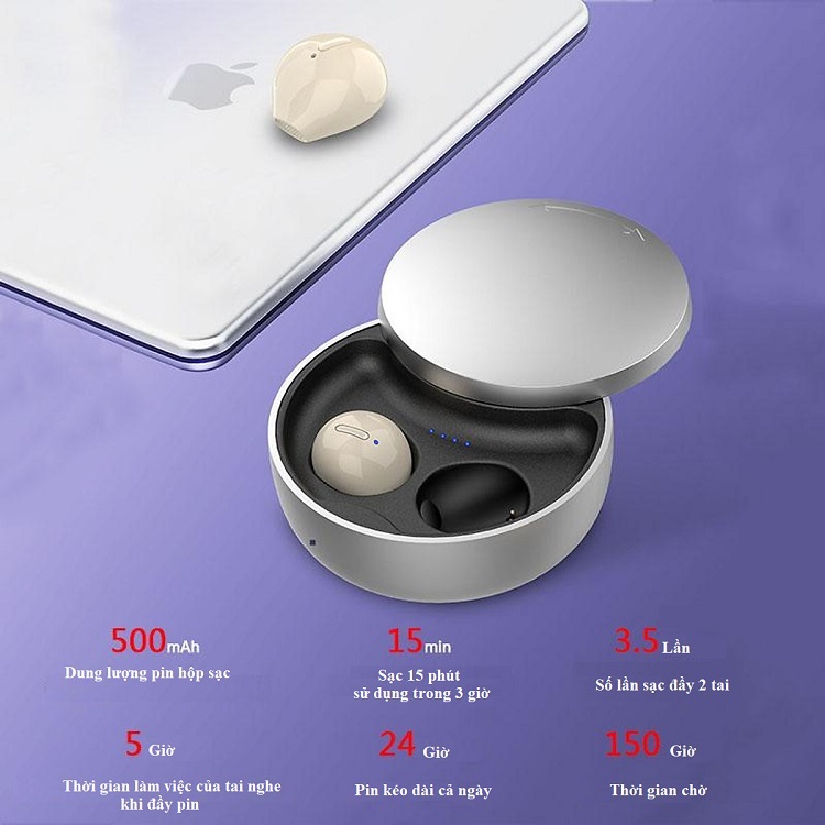 Tai Nghe Nhét Tai Mini HQ–X21- Âm Thanh HD - Ảnh 7