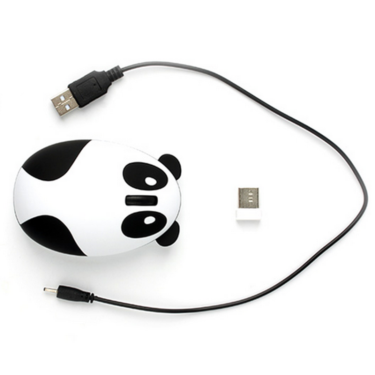 Chuột Không Dây Panda Ngộ Nghĩnh HuQu - Ảnh 4