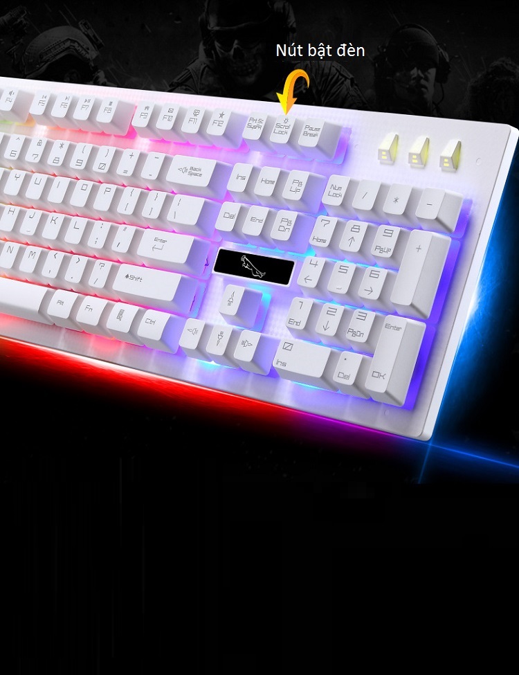 Bàn Phím Game Thủ Chasing Leopard Cao Cấp Huqu G20 - Ảnh 4