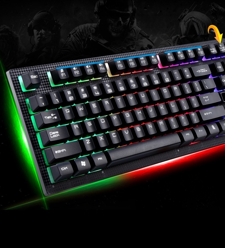 Bàn Phím Game Thủ Chasing Leopard Cao Cấp Huqu G20 - Ảnh 7