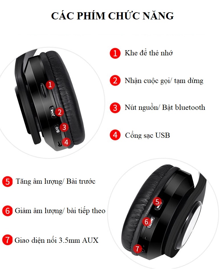 Tai Nghe Chụp Tai Thời Trang Huqu HZ-10 - Ảnh 18