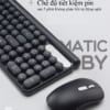 bộ bàn phím chuột không dây phiên bản sạc Huqu LT400- Chế độ tiết kiệm pin