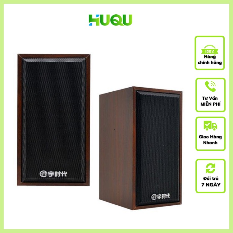 Bộ 2 Loa Máy Tính Để Bàn Siêu Trầm HQ-V7