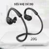 Tai Nghe Bluetooth Thể Thao Huqu H6 - Thiết kế siêu nhẹ 20g