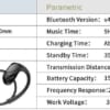 Tai Nghe Bluetooth Thể Thao Huqu H6 - Thông số sản phẩm