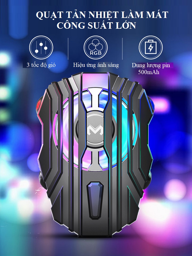 Tản Nhiệt Điện Thoại Chuyên Dành Cho Game Thủ HQ-FL01- Công Suất Lớn - Ảnh 6