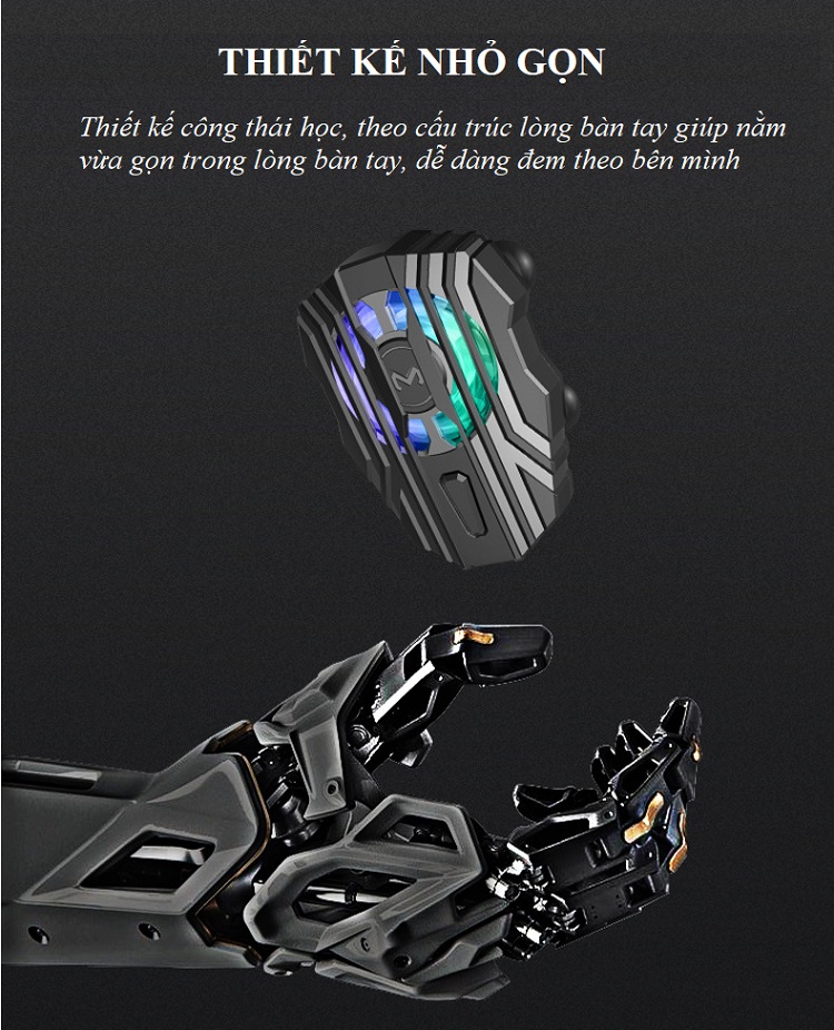 Tản Nhiệt Điện Thoại Chuyên Dành Cho Game Thủ HQ-FL01- Công Suất Lớn - Ảnh 9