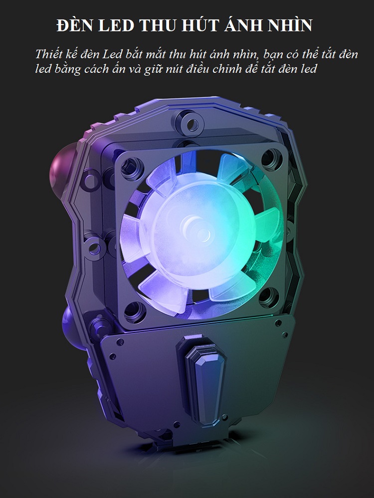 Tản Nhiệt Điện Thoại Chuyên Dành Cho Game Thủ HQ-FL01- Công Suất Lớn - Ảnh 13