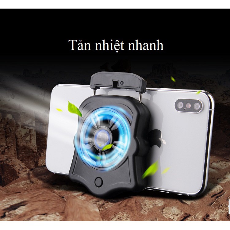 Quạt Tản Nhiệt Điện Thoại Huqu HQ-P9 – Làm Mát Cực Nhanh - Ảnh 8