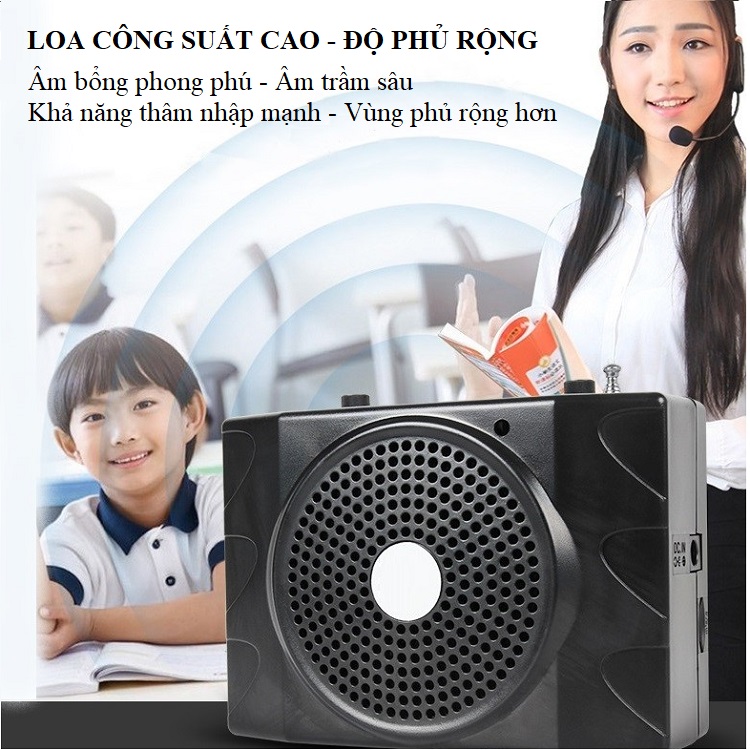 Máy Trợ Giảng Loa Công Suất Cao Huqu Q5 - Ảnh 12