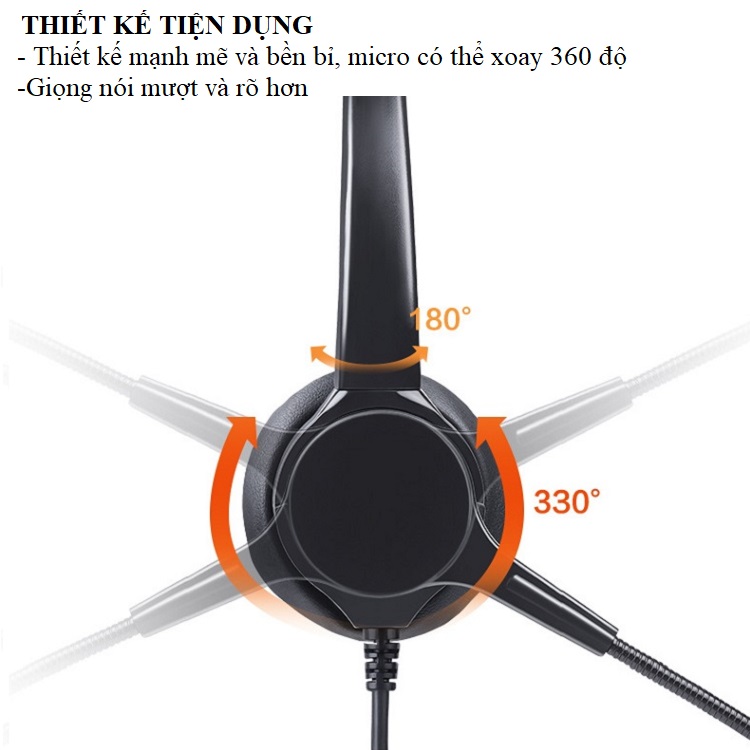 Tai Nghe Call Center Huqu TD29 - Ảnh 15