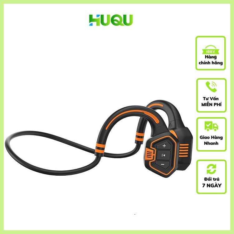 Tai Nghe Bơi Lội IP68, Công Nghệ Truyền Xương Huqu Openear wave
