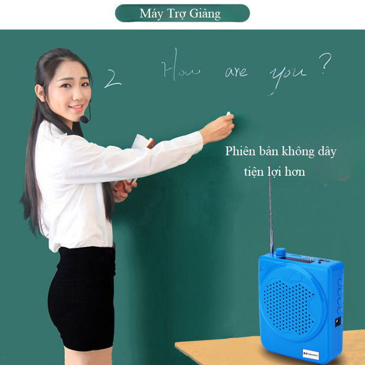 Loa Mic Trợ Giảng Đa Chức Năng HQ03 - Phiên Bản Nâng Cấp Có Bluetooth - Đa Dạng Cách Sử Dụng Thẻ Nhớ - USB - Ảnh 11